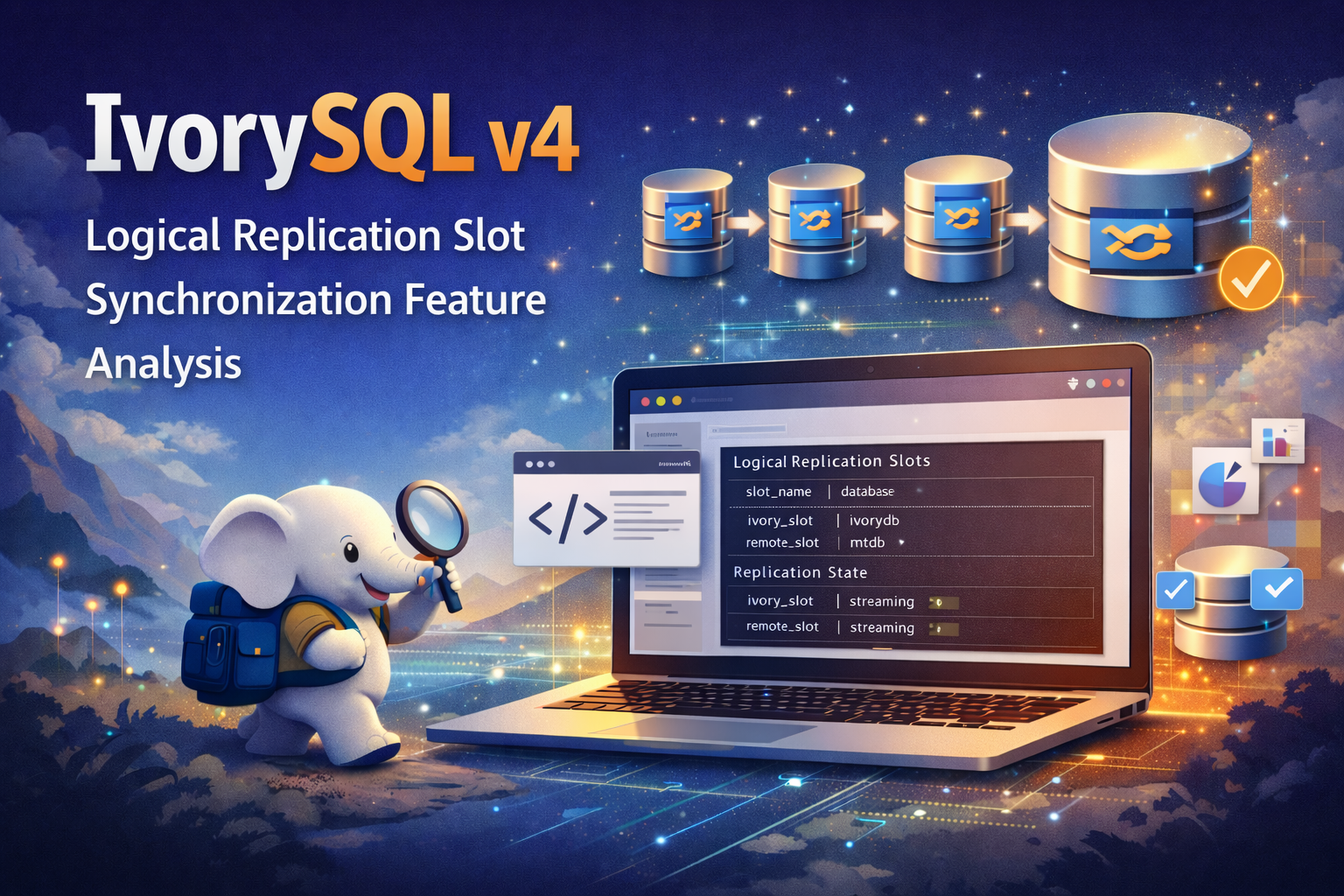 Analysis of the Logical Replication Slot Synchronization Feature in IvorySQL v4